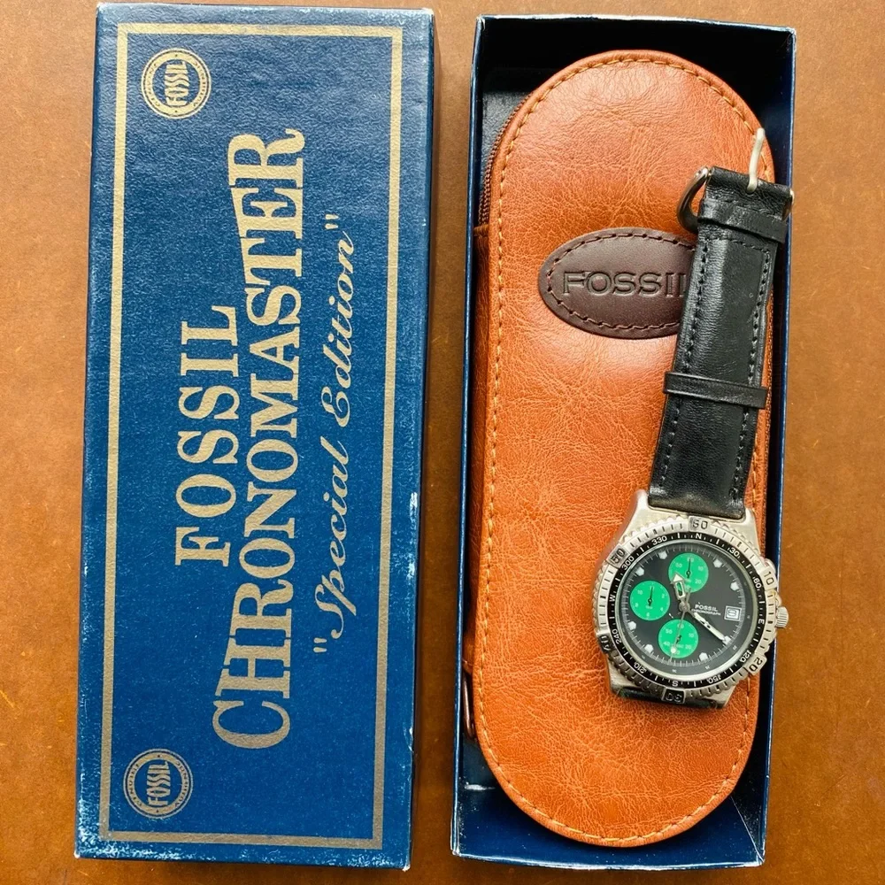 1996 FOSSIL CHRONOMASTER WATCH CH-2242